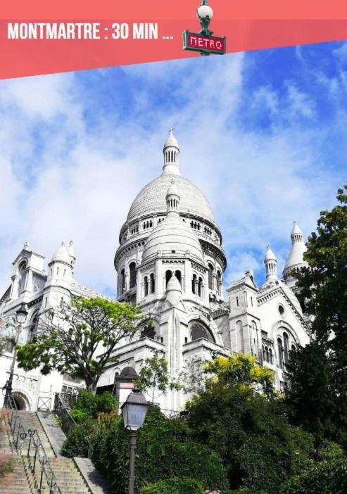 Charmant Appartement Calme Proche De Paris Saint-Denis  Exterior photo